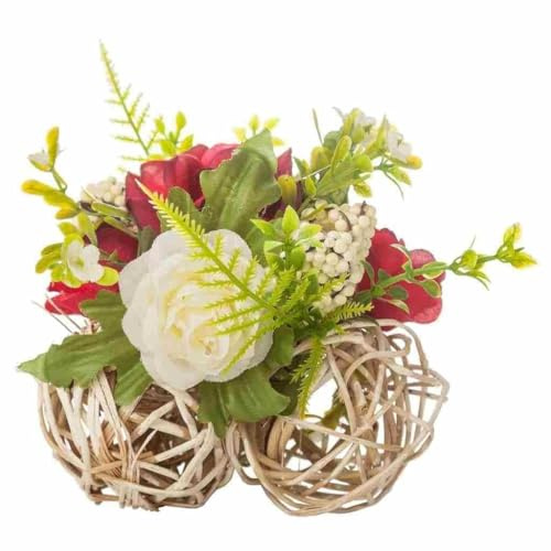 Pot de fleurs séchées