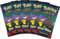 Pokemon 5X Trick or Trade 2024 Booster Packungen - Sammelkarten Packs ENGLISCH - Sonder Halloween Serie und BB-Toy-Trades Toploader
