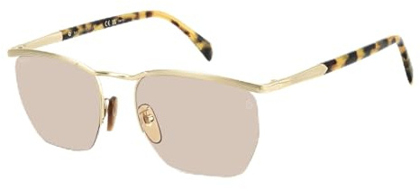David Beckham Sonnenbrille DB 1225/S Gold Honey Havana 55 Herren Metall