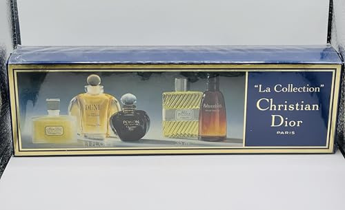 Christian Dior Collection 5 miniature parfums Unisex Eau de Toilette/Eau de Parfum total of 35ml