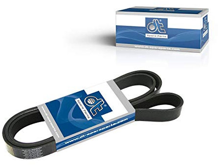 DT Spare Parts Keilrippenriemen 7.54806 6 PK, L: 1610 mm, W: 21,4 mm, 6PK1610 Riemen für LKW, Transporter