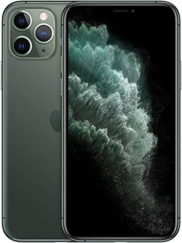 Apple iPhone 11 Pro, 64GB, Midnight Green (Renewed)