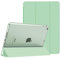 MoKo Case Fit New iPad 9th Generation 2021/8th Generation 2020/7th Gen 2019, iPad 10.2 Case - Slim Smart Shell Stand Cover with Translucent Frosted Back Protector,Green(Auto Wake/Sleep)