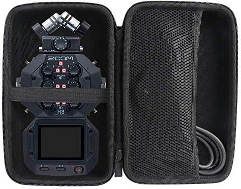 co2CREA Storage Carry Travel Hard Case for Zoom H8 Handy Recorder (Case Only, Not Include Recorder)