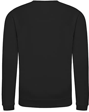 AWDis Just Hoods JH30J Kids Sweatshirt - Deep Black - 9-11 Years