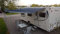 WILD EARTH DELUX Sonnendach Markise für VW, Wohnmobil, Van-Umbau, Wohnmobil oder Wohnwagen, 2,4 m x 3 m, Silbergrau