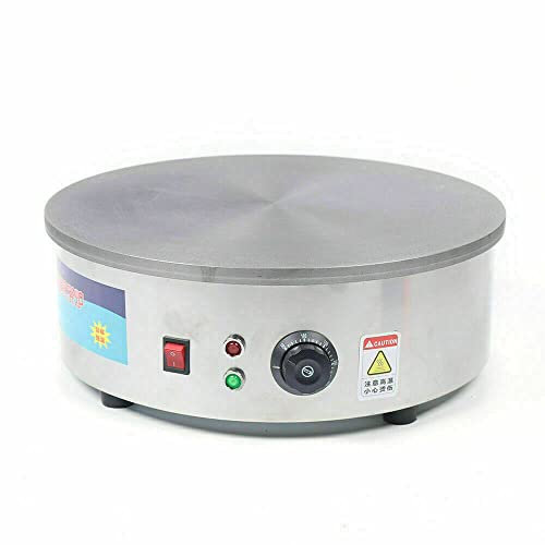 Gorgivous Crepera comercial de 2800 W para hacer crepes de gas, para la salud y el hogar