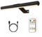 Arixinks Drahtlose Bilderlampe mit Fernbedienung 32cm Wiederaufladbare Batterie Malerei Licht mit Vollmetall, Schnurlos LED Akzent Art Display Licht mit Dimmer Timer für Artwork Dartscheibe
