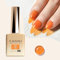 CANNI Vernis à Ongles Gel Semi Permanent Transparent Orange Gel Nail Polish Soak Off Naturelle Rose Blanc Laiteux Nail Art Vernis
