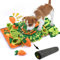 Schnüffelteppich Für Hunde Groß, Schnüffeldecke Schnüffelmatte, Hundespielzeug, Denkspiel & Schnüffelteppich Intelligenzspielzeug Für Hunde Für Kleine Große Hunde&Katzen
