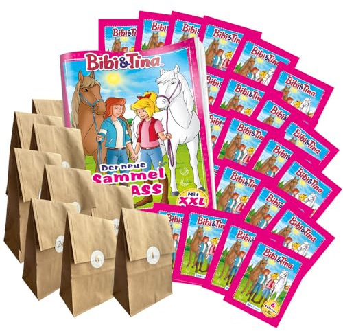 Generisch Bibi & Tina - Sammelsticker-Adventskalender 2024-24 Überraschungen mit Zusatz