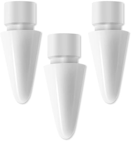 Vanyibro Replacement Tips for Apple Pencil,3 Pack High Sensitivity Nibs Compatible with iPad Pro Pencil 2nd Gen & 1st Gen