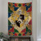 HMIASFMK Slyth-erins Anime-Wandteppich, Wandbehang, Dekoration, Kunst-Hängetuch für Schlafzimmer, Wohnzimmer, 150 x 100 cm