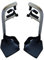 HHCCTEO 1 Pr Remplacement du Repose-Pieds pour Fauteuil Roulant, Repose-Pieds Composites et Boucles de Talon, Repose-Pieds pivotants universels, pièces de Rechange pour Fauteuil Roulant
