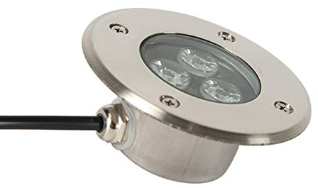 Underwater Pond Lights Stainless Steel Pool Lamp for Aquarium Vase Pool Hot Tub Swimming Pool Accessories Night Lights