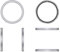 Aoyygg Für Nothing CMF Watch Pro 2 Smartwatch Metallgehäuse Rundumschutz Lünettengehäuse Flaches Modell Einfarbiges Ersatz-Hartschalengehäuse (Gray)