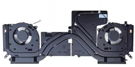 Ersatz-Lüfter-Set für Lenovo Legion Legion 5-16ACH6H R9000P 2021 Y9000P 2021H Serie Laptop (nur passend für Ryzen 7 5800H, RTX 3070)