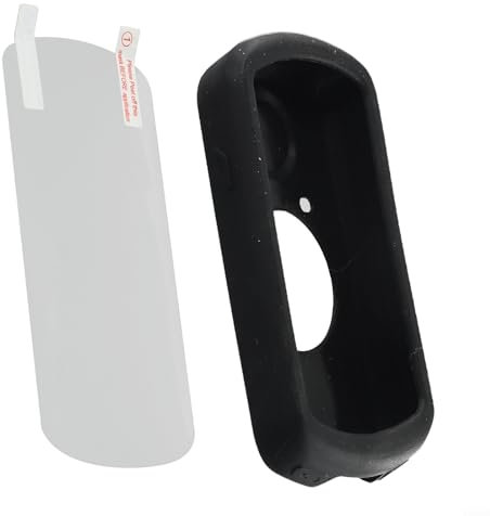 Silikon-Schutzhülle für Garmin Edge 1030 Plus/1030 Fahrradcomputer, verbessern Sie Ihr Fahrerlebnis (schwarz)