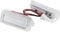 MWCMAMBG Plate Light 2 White LED License Number Plate Light For Jaguar For XF 2007-2021 Rear Licence