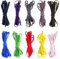 Lucywey 10 Colori Colorato Banda Elastica Colorata Elastico per Cucito Colorato Piatte Fascia Elastica Nastro Elastico Elastico per Cucito per Cucire per Artigianato Fai da Te