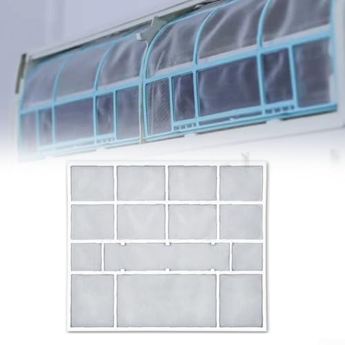 1 rete per aria condizionata, anti-polvere, filtro di rete per condizionamento (33,2 x 28,3 cm)