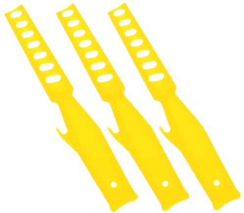 Veemoon 3pcs Paint Mixing Sticks Stirring Rod for Mixing Paint Plastic Crafts Sticks Reusable Stirring Paddle for Art Projects