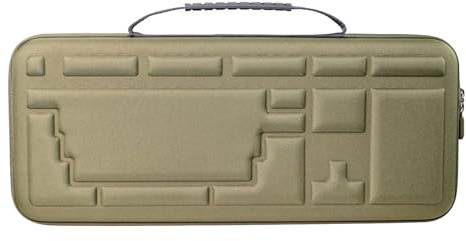 FANSHINUO Schutzhülle für 84 Tasten, Tastatur, Bluetooth-kompatibel, Aufbewahrungshalter, wasserdichte Tasche