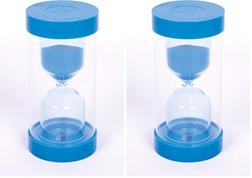 TickiT 92117 ColourBright Sand Timer - 5 Minute in Blue (Lot de 2)