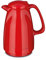 ROTPUNKT Isolierkanne 225 Bella 0,5 l | Zweifunktions-Drehverschluss | BPA-frei - gesundes Trinken | Made in Germany | Warm + Kalthaltung | Glaseinsatz | Cayenne