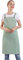 BIGHAS H-Stil Schürze mit Tasche für Damen und Herren, verstellbar, große Größe, bequem, Küche, Zuhause, Kochen, 12 Farben (Gossamer Green)