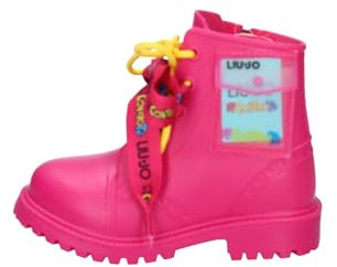 Liu Jo Me Contro Te Anfibio Rainboot 1 in Gomma Bambina Fuxia 28 Taglia Europea : 28