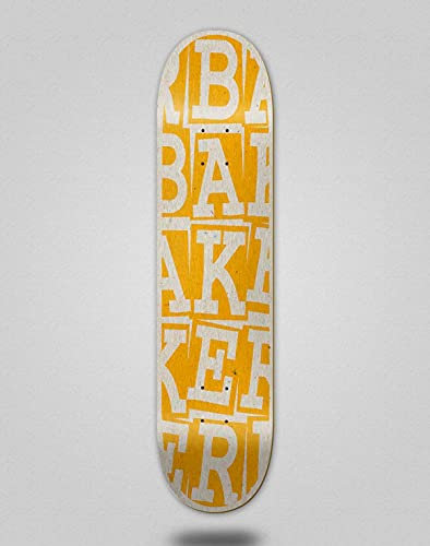 Baker Monopatin Skateboard Deck Hawk Ribbon Stack 8,25 x 32,25