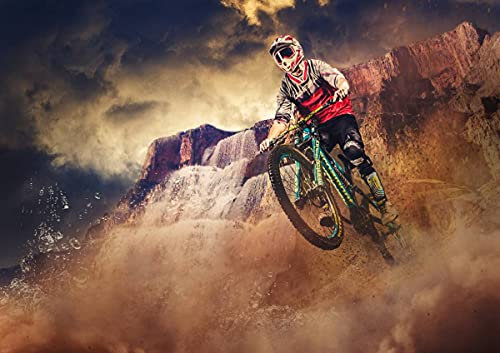 CALVENDO Poster 59,4 x 42,0 cm Querformat Ein Motiv aus dem Kalender Downhill Moments, Poster DIN A2 quer| Bilder, Kunstdruck, Wandbild, Wanddeko, Prints ohne Rahmen
