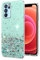 Compatibile con Cover OPPO Reno 6 Pro Glitter Rosa, OPPO Reno 6 Pro Cover Morbida, Custodia in Silicone OPPO Reno 6 Pro Case Sottile (Verde, OPPO Reno 6 Pro)