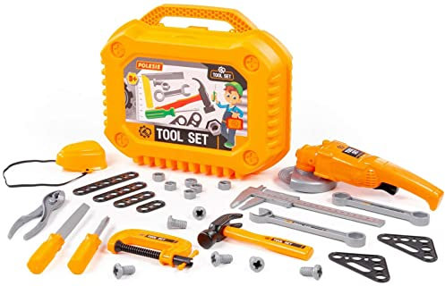 Werkzeugkoffer Nr. 19 Kinder Spielset 30-TLG. mit Heimwerker Handwerker Werkzeug