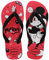 Havaianas Top Disney, Flip Flop Unisex Adults, Ruby Red Black, 10/11 UK