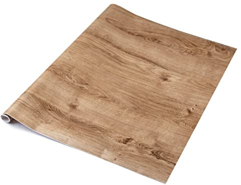 Create Your World Self Adhesive Vinyl Wrap Film for Kitchen Doors and Worktops dc fix Ribbeck Oak (90CM, 3M)
