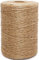 Abio Jute-Schnur 200m 2-3mm Jutegarn Reissfest 100% Natur Jute Kordel Deko Paketschnur Naturfaser Dekoration Verpackung Bindegarn Hanfschnur Spagat Hanfband Juteband (Natur)
