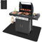 Jopassy Grillmatten 97x127cm, Grillmatte Grillmatten für Gasgrill, Grillschutzmatte für Holzkohle, Extra Große Outdoor BBQ Matte, Bodenmatte für Pflegeleichter Bodenschutz, Grill Matten für Gasgrill