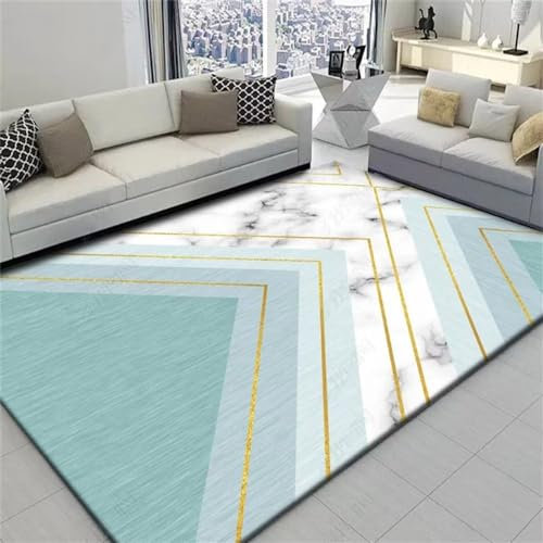 Kunsen living room rugs Anti fouling and anti slip indoor/outdoor rug Multicolor Garden carpet out door rug50X80CM