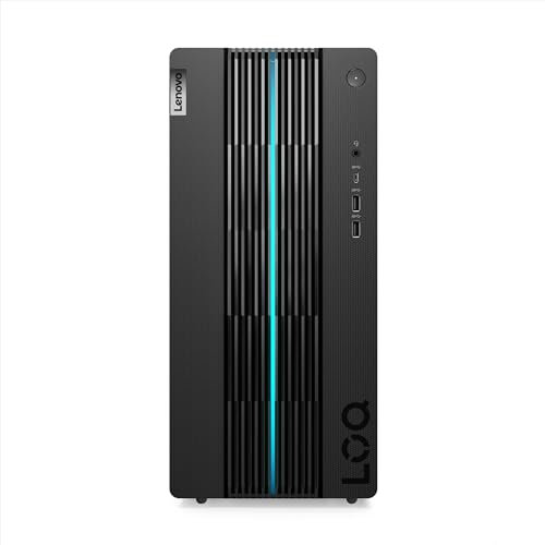 Lenovo LOQ 17IRB8 Ordinateur de Bureau (Intel Core i7-13700F, RAM 16Go, SSD 512Go, NVIDIA GeForce RTX 4060 8GB GDDR6, Windows 11 Home) - Noire