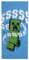 Jay Franco Minecraft Creeper Kinder-Badetuch, Strandtuch, super weich und saugfähig, blau, 100 % Baumwolle, Maße: 71,1 x 147,7 cm