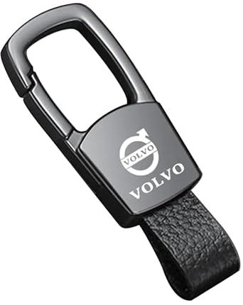SDFSJJHB Auto Schlüsselanhänger,für Volvo EX30 EX90 S40 S60 S70 S80 S90 Car Key Fob Lanyard,Gifts for Men Women,Autozubehör,A