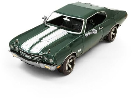 Metal Earth Fascinations Metallbausätze - Automobil 1970 Chevy Chevelle, lasergeschnittener 3D-Konstruktionsbausatz, 3D Metall Puzzle, DIY Modellbausatz mit 3.5 Metallplatinen, ab 14 Jahre