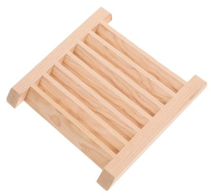 Gadpiparty Volets d'aération fenêtre en bois pour sauna accessoire de sauna évent ca panneau de persienne de ventilation pour sauna remplacement du panneau de calandre stores évent Khaki