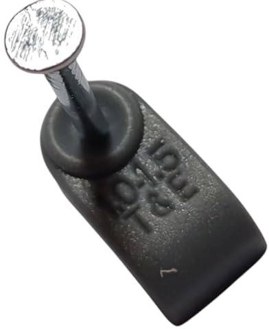 Grey Twin and Earth Flat Cable Clips, 100 Pack (1.5MM CABLE CLIPS)