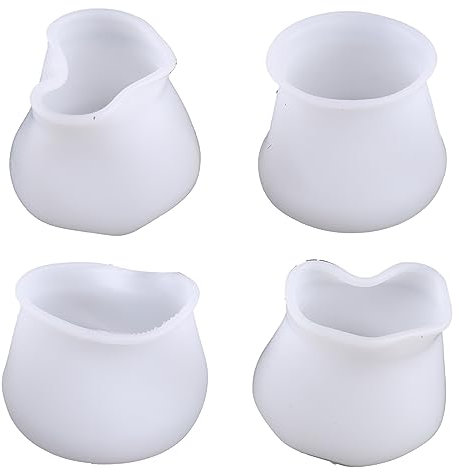 jojnsha 4 Stück Tischbeinkappen, Stuhlbeinkappen, elastisch, Möbel, Silikon, für Möbel, Umzugsböden