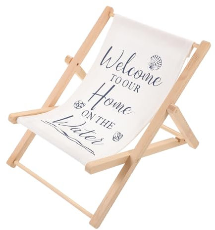 ABOOFAN Großer Strandkorb Aus Holz Im Mediterranen Stil Dekoration Für Das Home-office Strandkorb Stoff-requisiten-skulptur