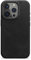 WIIUKA Hülle für iPhone 15 Pro Max, Leder aus Deutschland, Lederhülle extra Dünn, Premium Handyhülle, Case, Qi, skiin More 360° Vintage Schwarz