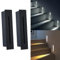 3W LED Treppenlicht LED Wandeinbauleuchte Wandleuchte Stufenlicht Beleuchtung Lampe Alu 230V IP65 wasserdicht, Schwarz/Weiß Gehäuse für Garten, Terrasse, Treppen (Weiß Gehäuse, Warmweiß 3000K)